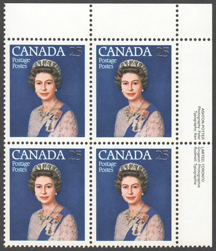 Canada Scott 704 MNH PB UR (A3-3) - Click Image to Close